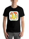 #1 Rooster Unisex Casual T-Shirt – Clean Design For Daily Comfort