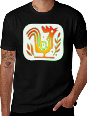 #1 Rooster Unisex Casual T-Shirt – Clean Design For Daily Comfort