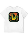 #1 Rooster Unisex Casual T-Shirt – Clean Design For Daily Comfort