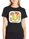#1 Rooster Unisex Casual T-Shirt – Clean Design For Daily Comfort