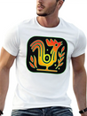 #1 Rooster Unisex Casual T-Shirt – Clean Design For Daily Comfort