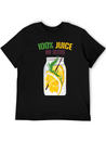 100 % All Juice No Seeds Design Funny Gift Simple Everyday Graphic Tee – Lightweight Summer Wear