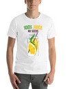 100 % All Juice No Seeds Design Funny Gift Simple Everyday Graphic Tee – Lightweight Summer Wear