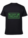 100% Organic Simple Everyday Graphic Tee – Lightweight Summer Wear