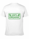 100% Organic Simple Everyday Graphic Tee – Lightweight Summer Wear