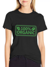 100% Organic Simple Everyday Graphic Tee – Lightweight Summer Wear