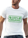 100% Organic Simple Everyday Graphic Tee – Lightweight Summer Wear