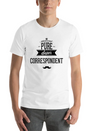 100 Percent Pure Super Correspondent Simple Everyday Graphic Tee – Lightweight Summer Wear
