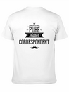100 Percent Pure Super Correspondent Simple Everyday Graphic Tee – Lightweight Summer Wear