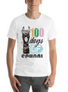 100Th Day Of School No Prob Llama Funny Grunge Breathable Soft Cotton T-Shirt – Timeless Casual Look