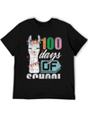 100Th Day Of School No Prob Llama Funny Grunge Breathable Soft Cotton T-Shirt – Timeless Casual Look