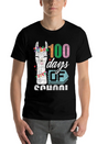 100Th Day Of School No Prob Llama Funny Grunge Breathable Soft Cotton T-Shirt – Timeless Casual Look