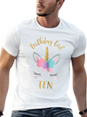 10th Birthday Unicorn Outfit 10th Birthday Girl Casual Graphic T-Shirt – Simple And Comfortable Daily Wear