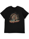 12 The Geometry Of Sunrise Casual Graphic T-Shirt – Simple And Comfortable Daily Wear