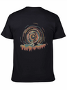 12 The Geometry Of Sunrise Casual Graphic T-Shirt – Simple And Comfortable Daily Wear