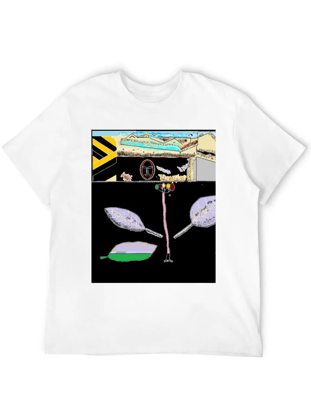 120 Horizon Portrait HR Simple Everyday Graphic Tee – Lightweight Summer Wear