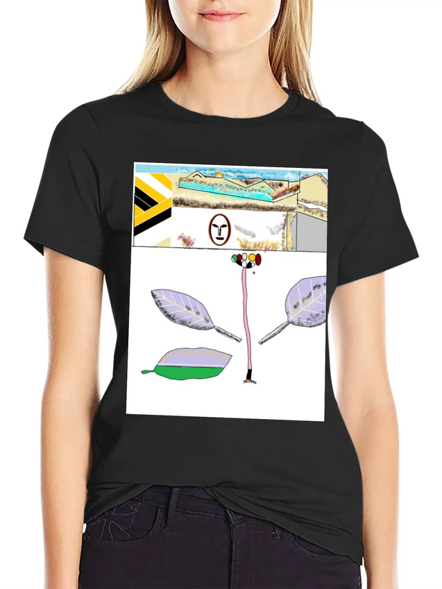 120 Horizon Portrait HR Simple Everyday Graphic Tee – Lightweight Summer Wear