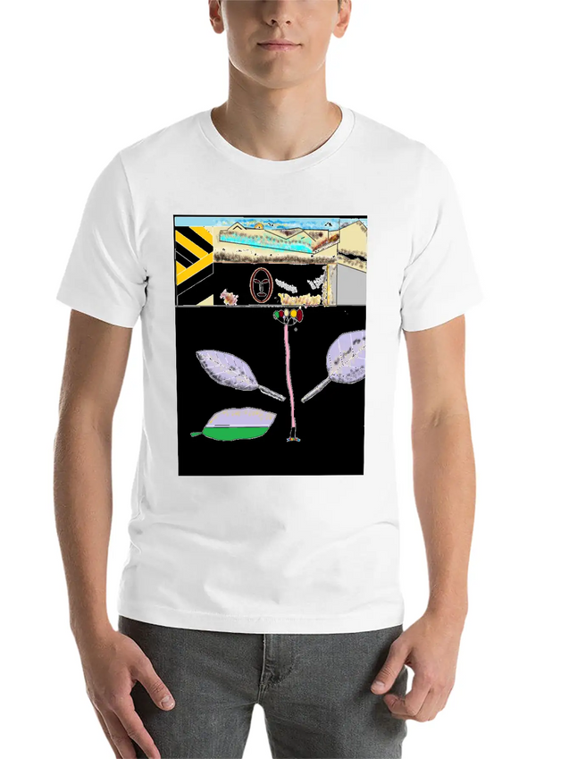120 Horizon Portrait HR Simple Everyday Graphic Tee – Lightweight Summer Wear