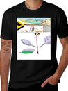 120 Horizon Portrait HR Simple Everyday Graphic Tee – Lightweight Summer Wear