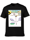 120 Horizon Portrait HR Simple Everyday Graphic Tee – Lightweight Summer Wear