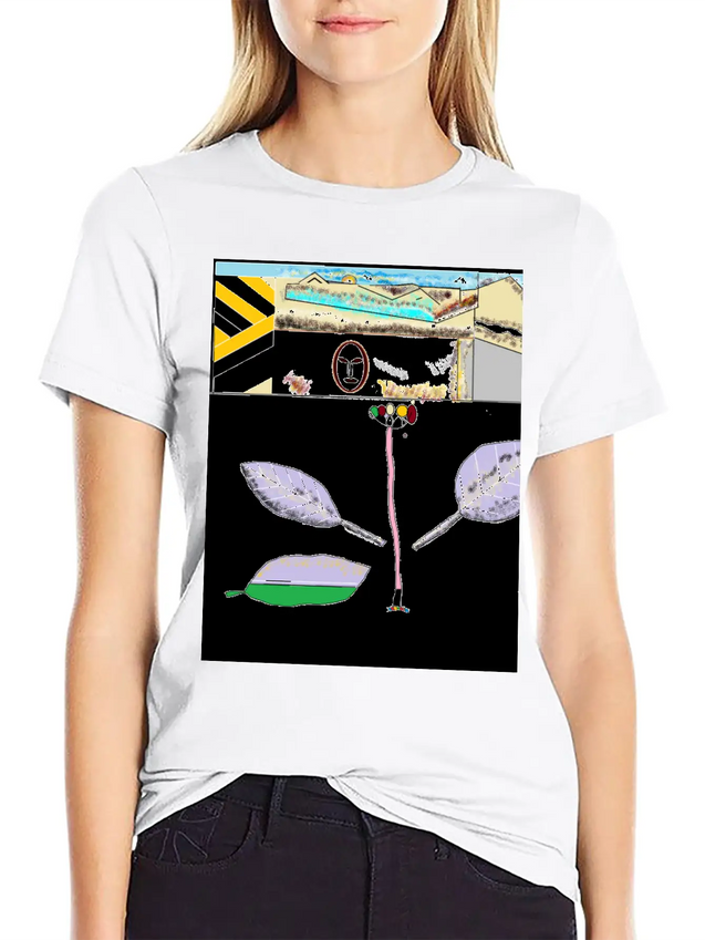 120 Horizon Portrait HR Simple Everyday Graphic Tee – Lightweight Summer Wear