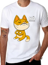 144 CAT NO Unisex Casual T-Shirt – Clean Design For Daily Comfort