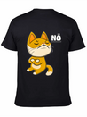 144 CAT NO Unisex Casual T-Shirt – Clean Design For Daily Comfort