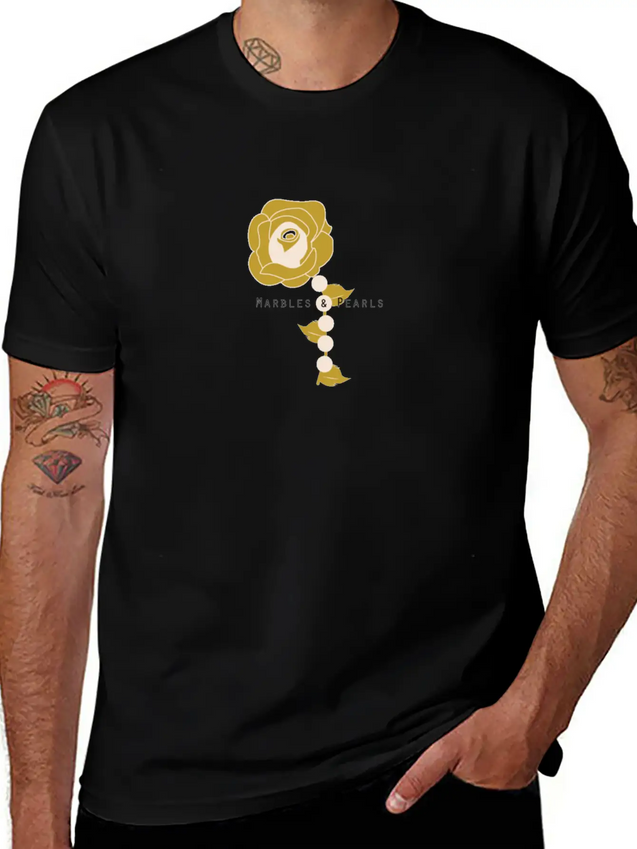 1536844817211 Marbles And Pearls Color Stem Comfortable Minimalist Graphic Tee – Summer Style Essential