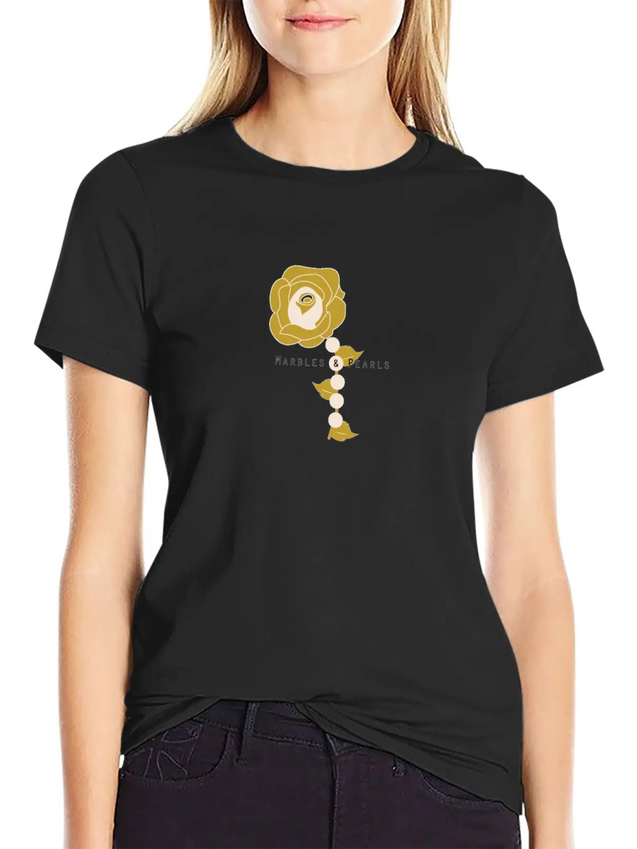 1536844817211 Marbles And Pearls Color Stem Comfortable Minimalist Graphic Tee – Summer Style Essential