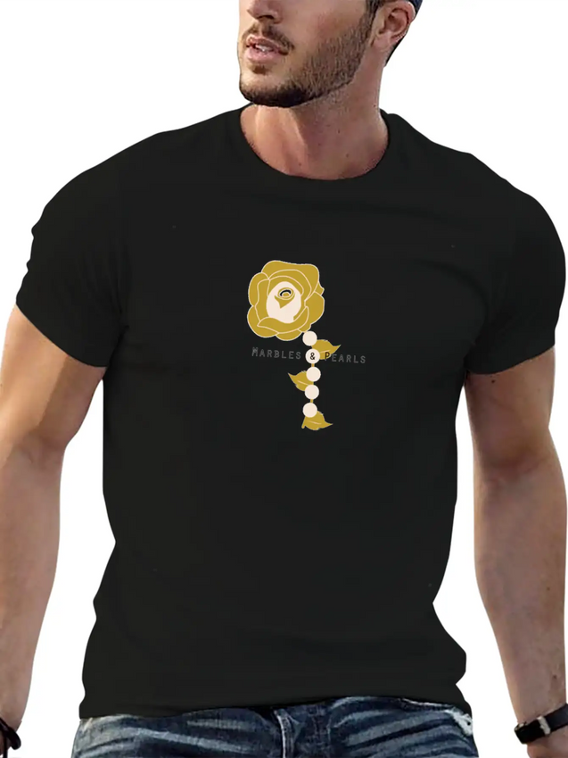 1536844817211 Marbles And Pearls Color Stem Comfortable Minimalist Graphic Tee – Summer Style Essential