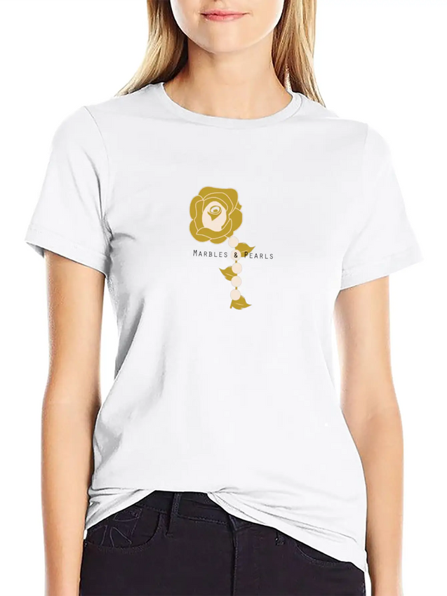 1536844817211 Marbles And Pearls Color Stem Comfortable Minimalist Graphic Tee – Summer Style Essential