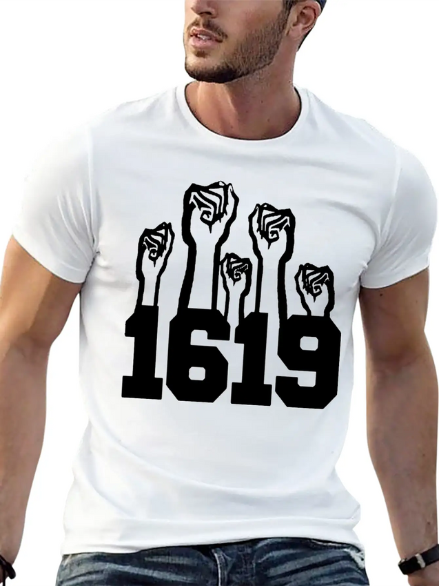 1619 Black Intelligence Unisex Casual T-Shirt – Clean Design For Daily Comfort