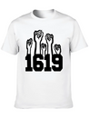 1619 Black Intelligence Unisex Casual T-Shirt – Clean Design For Daily Comfort