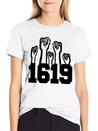 1619 Black Intelligence Unisex Casual T-Shirt – Clean Design For Daily Comfort