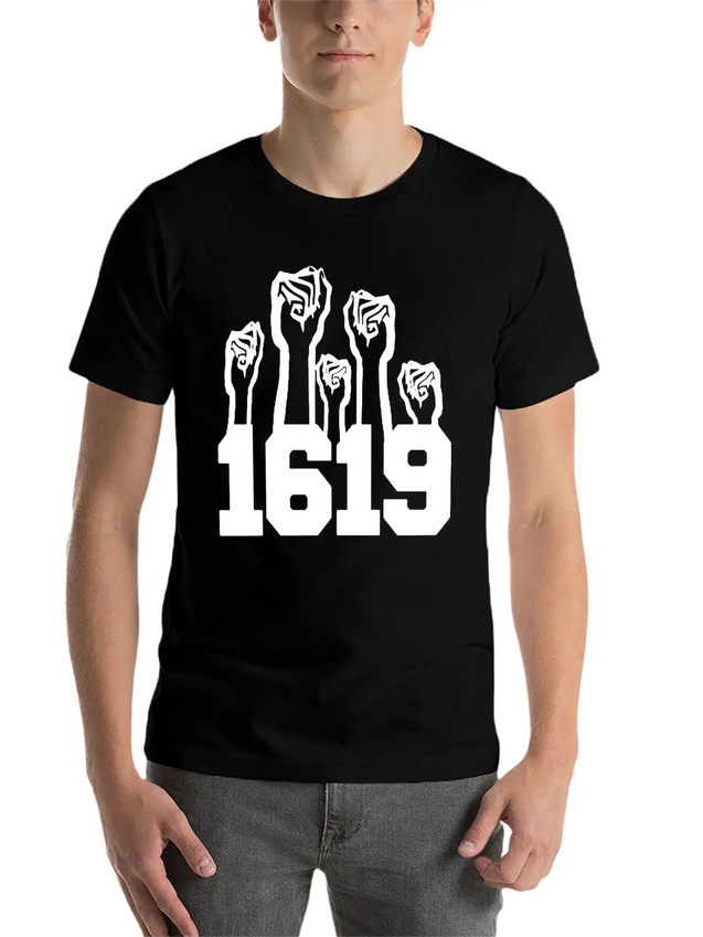 1619 Black Intelligence Unisex Casual T-Shirt – Clean Design For Daily Comfort