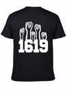 1619 Black Intelligence Unisex Casual T-Shirt – Clean Design For Daily Comfort