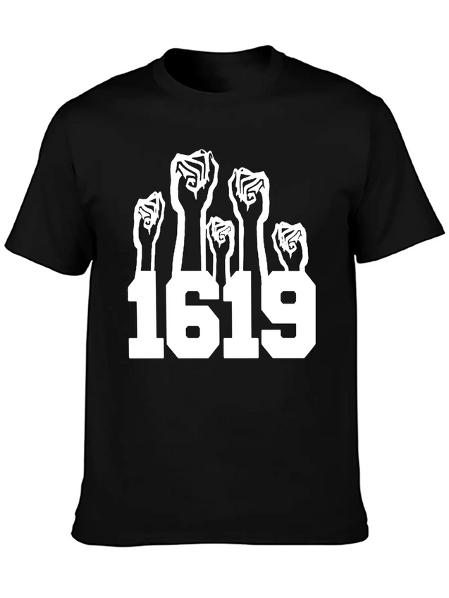 1619 Black Intelligence Unisex Casual T-Shirt – Clean Design For Daily Comfort