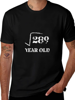 17 Year Old Square Root 289 17th Birthday Unisex Casual T-Shirt – Clean Design For Daily Comfort