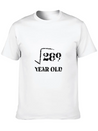 17 Year Old Square Root 289 17th Birthday Unisex Casual T-Shirt – Clean Design For Daily Comfort