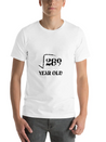 17 Year Old Square Root 289 17th Birthday Unisex Casual T-Shirt – Clean Design For Daily Comfort