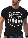 1940 Historic Route The American Way Simple Everyday Graphic Tee – Lightweight Summer Wear