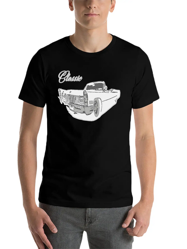 1967 Iconic Car / She Is A Classic Breathable Soft Cotton T-Shirt – Timeless Casual Look