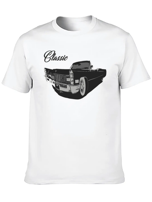 1967 Iconic Car / She Is A Classic Breathable Soft Cotton T-Shirt – Timeless Casual Look