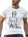 19th Century Sinhalese Drummer Casual Graphic T-Shirt – Simple And Comfortable Daily Wear