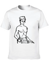 19th Century Sinhalese Drummer Casual Graphic T-Shirt – Simple And Comfortable Daily Wear
