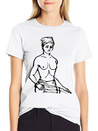 19th Century Sinhalese Drummer Casual Graphic T-Shirt – Simple And Comfortable Daily Wear