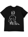 19th Century Sinhalese Drummer Casual Graphic T-Shirt – Simple And Comfortable Daily Wear