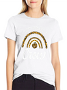 1st Grade Crew Leopard Rainbow Back To School Modern Fit Casual T-Shirt – Clean And Versatile Design