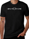 2 Arrows In Love Heart Love Shooting Bow Shot Fall Unisex Casual T-Shirt – Clean Design For Daily Comfort