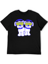 2 DJ Dog Team Pet Sunglasses Headphone Music Party Modern Fit Casual T-Shirt – Clean And Versatile Design